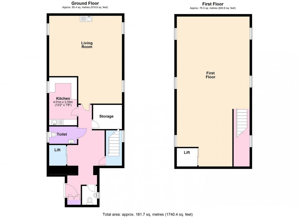 Floorplan for Burton Road, Wool, Wareham