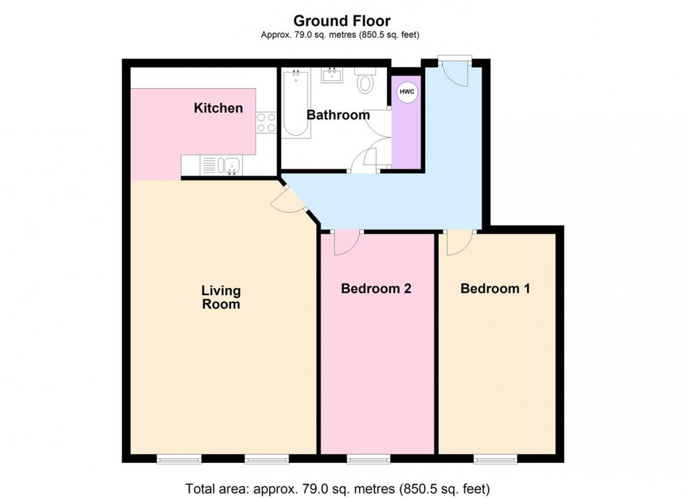 Floorplan for St. Thomas Street, Weymouth