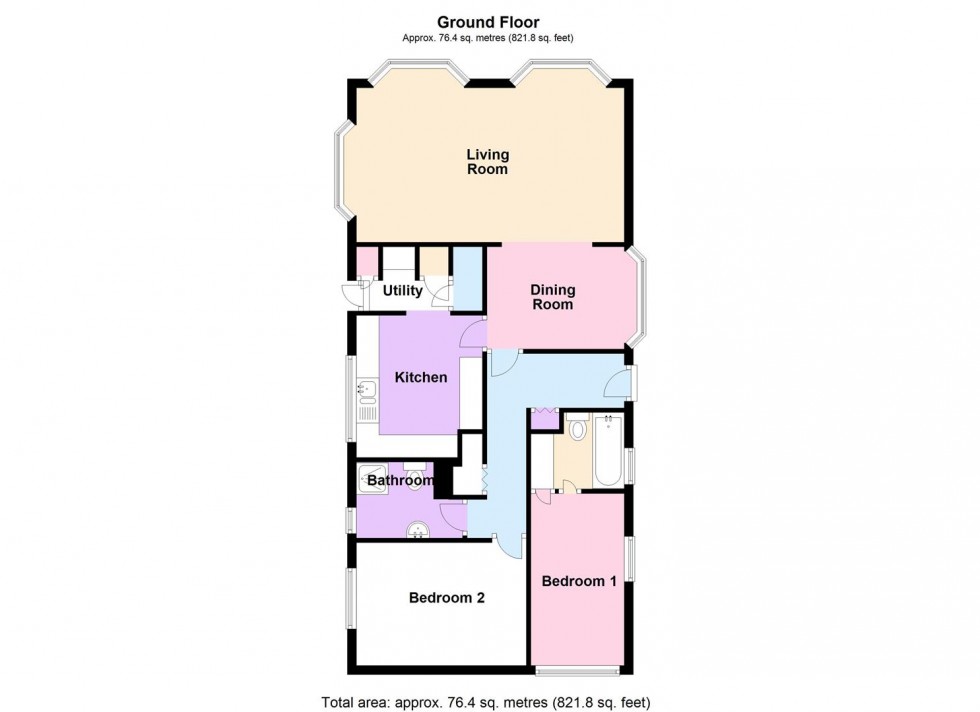 Floorplan for Putton Lane, Chickerell, Weymouth