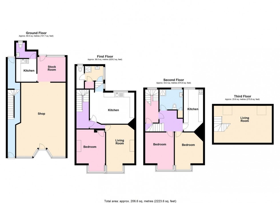 Floorplan for Abbotsbury Road, Weymouth