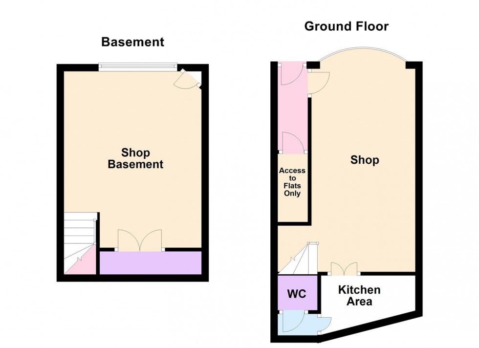 Floorplan for Bond Street, Weymouth