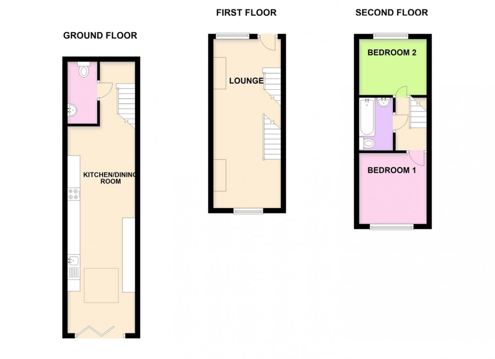 Floorplan for Easton Square, Portland