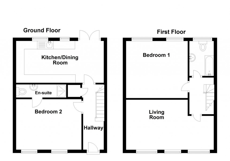 Floorplan for Pennsylvania Way, Portland