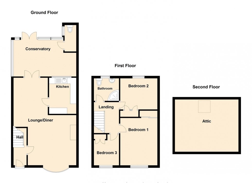 Floorplan for Sharpitts, Portland