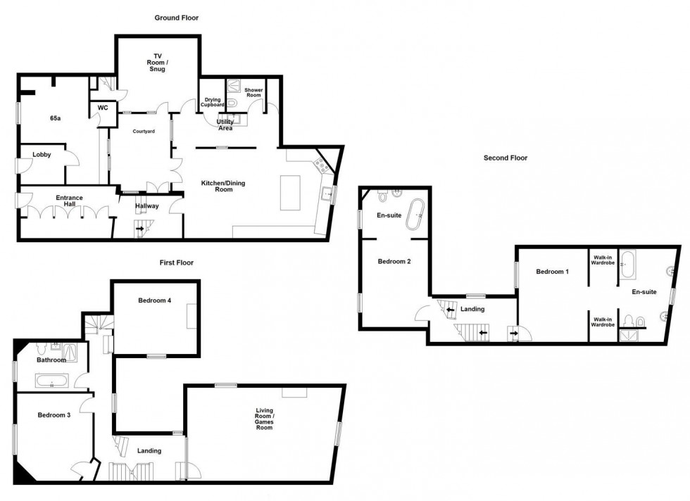 Floorplan for High Street, Swanage