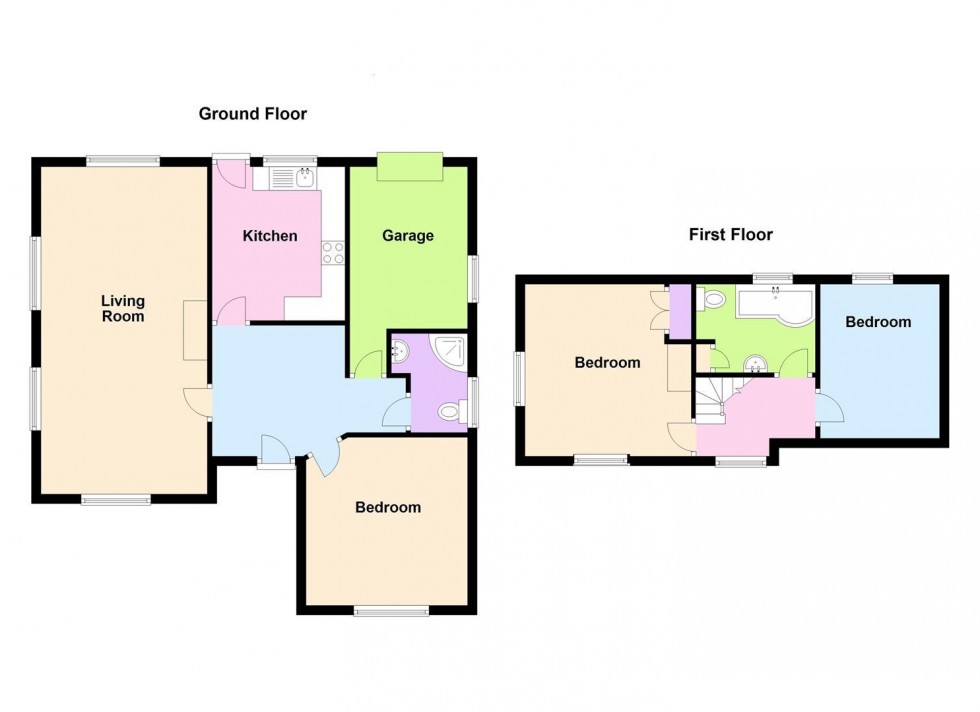 Floorplan for Cauldron Barn Road, Swanage