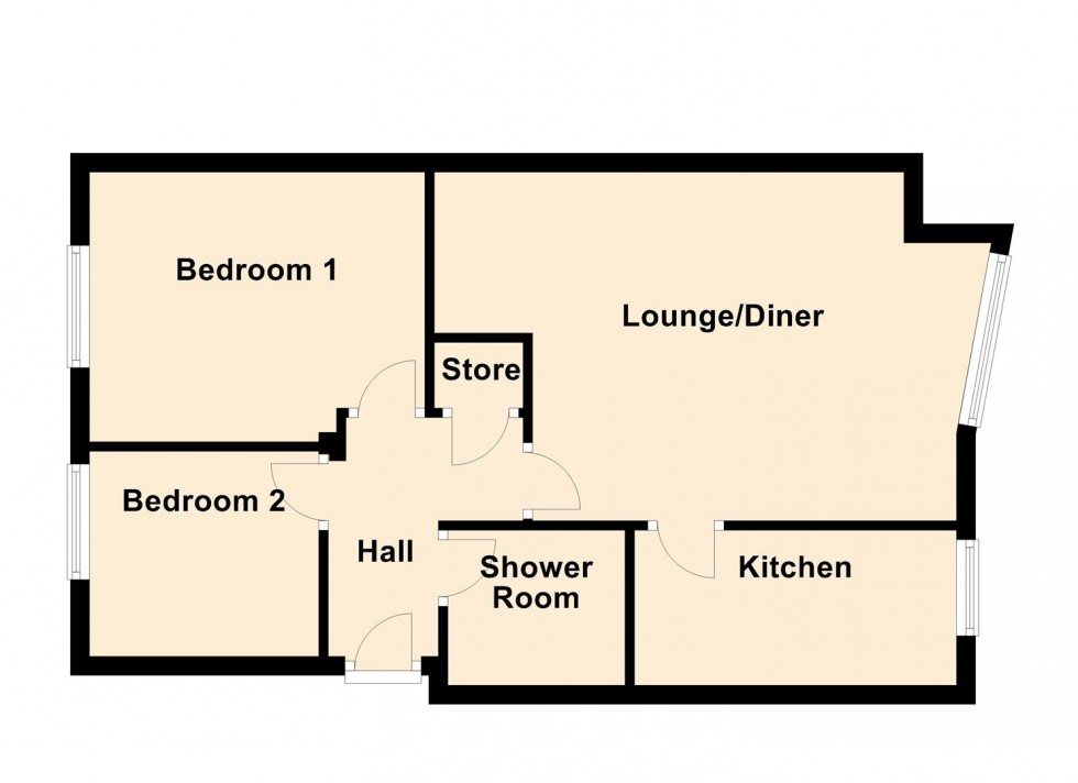 Floorplan for Westhill Road, Weymouth