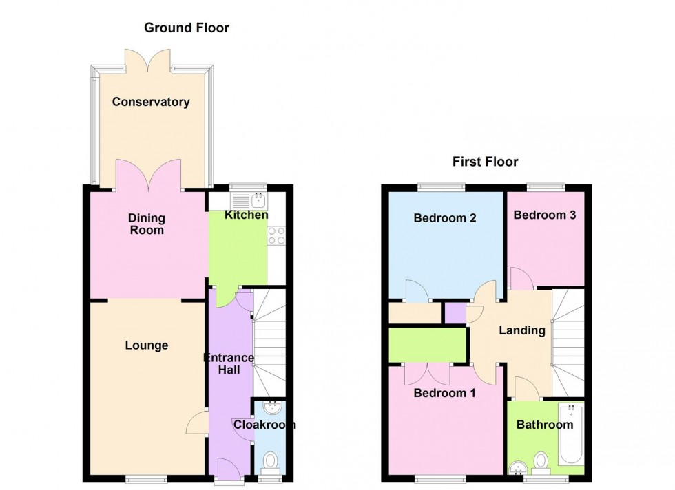 Floorplan for Chickerell Road, Weymouth