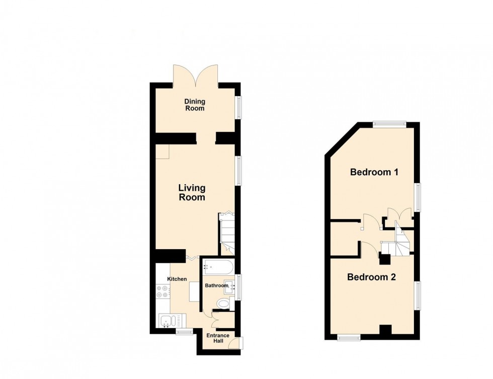 Floorplan for Cowlease, Swanage