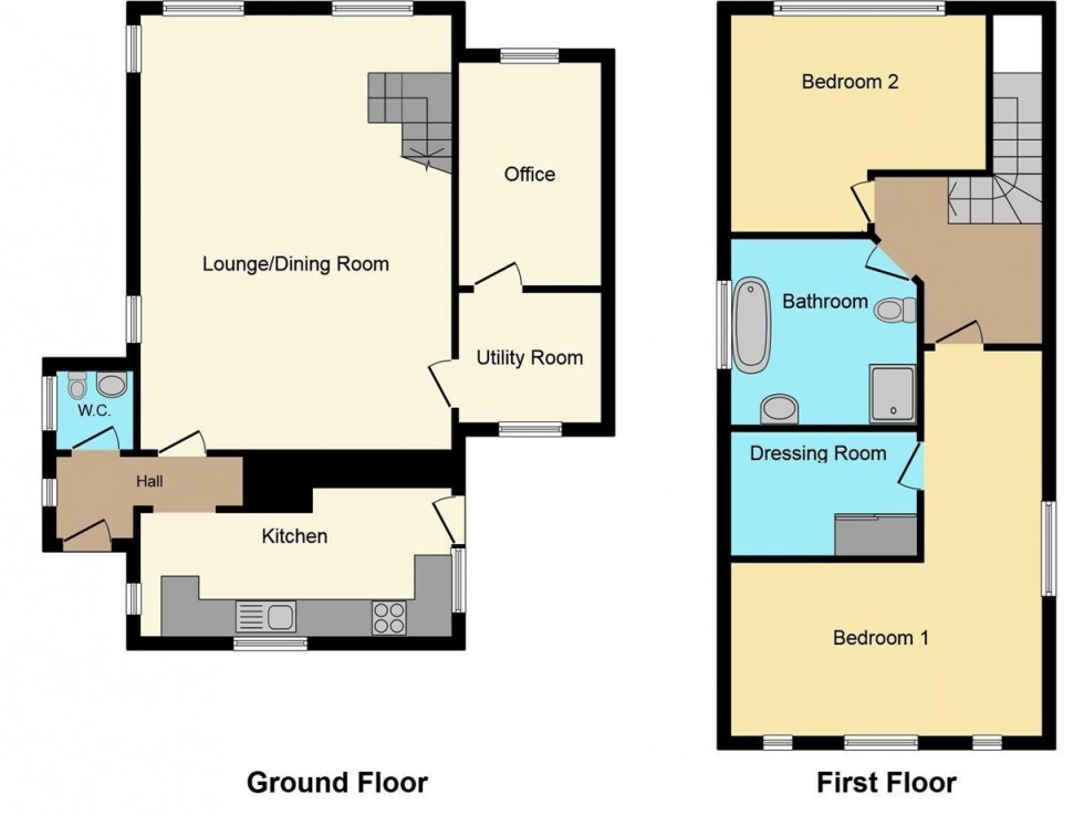 Floorplan for Rockbourne, Fordingbridge