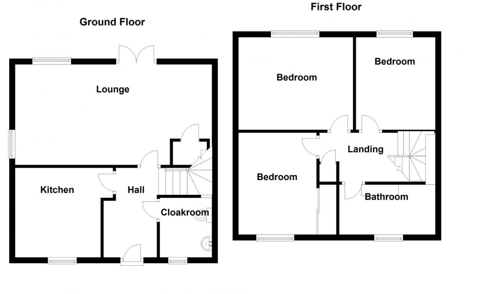 Floorplan for Reap Lane, Southwell, Portland