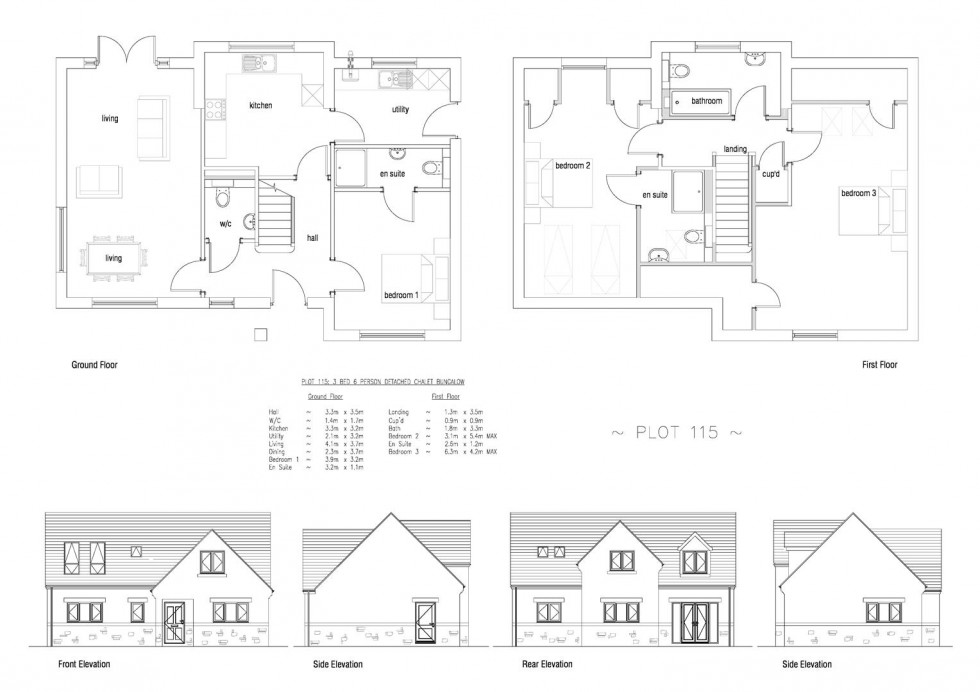 Floorplan for Kingbarrow Drive, Portland DT5 2FH