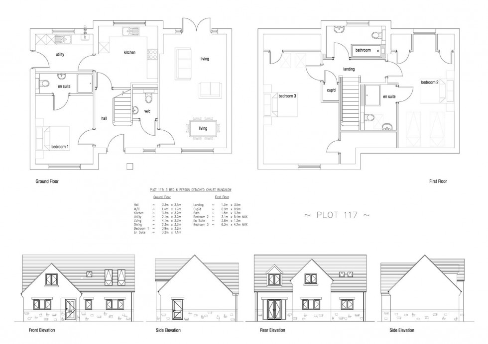 Floorplan for Kingbarrow Drive, Portland DT5 2FH