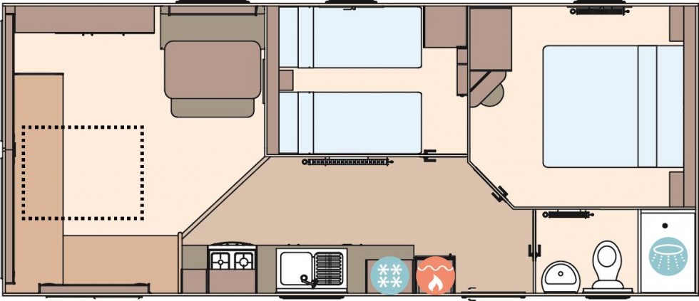 Floorplan for Priests Way, Swanage