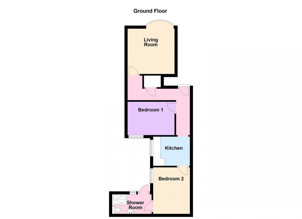 Floorplan for Crescent Street, Weymouth