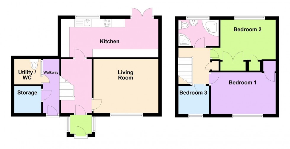 Floorplan for Verne Common Road, Portland