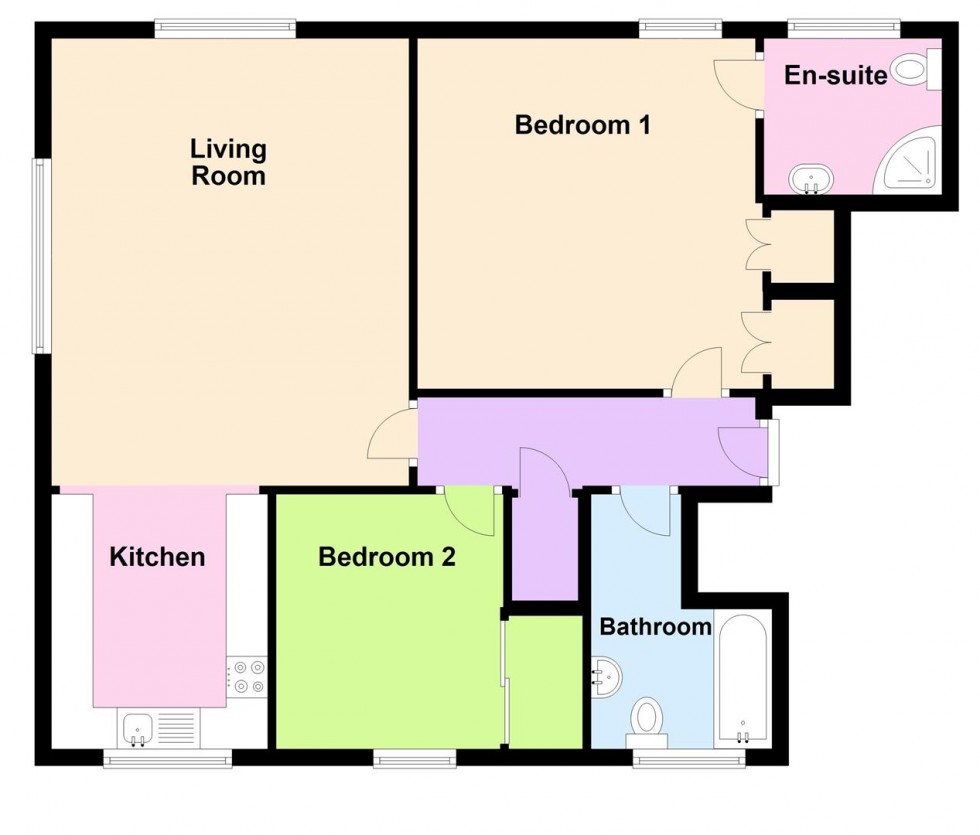 Floorplan for Pennsylvania Way, Portland