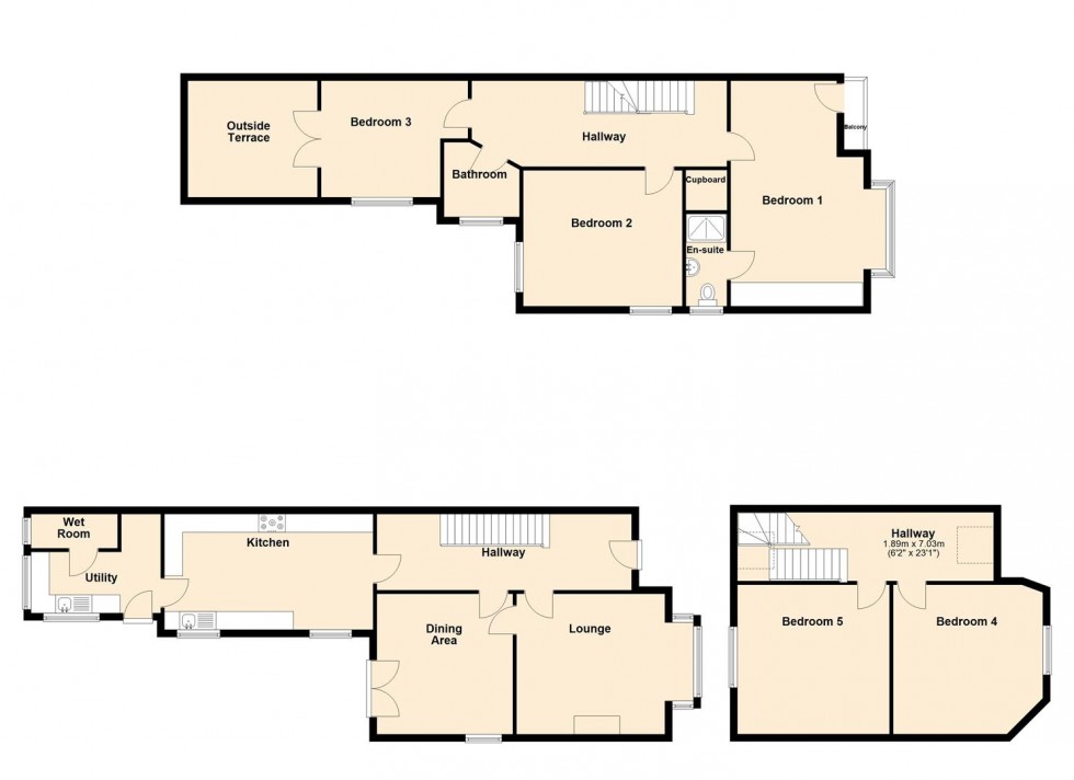 Floorplan for Newton Road, Swanage