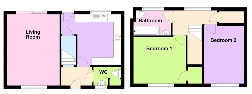 Floorplan for Reap Lane, Southwell, Portland