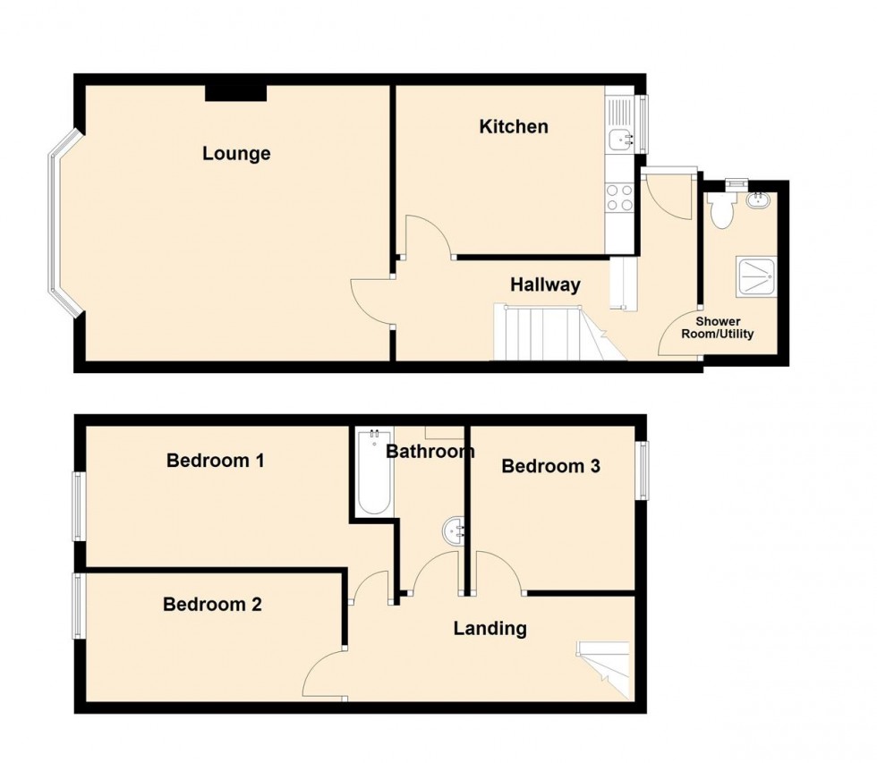 Floorplan for High Street, Swanage