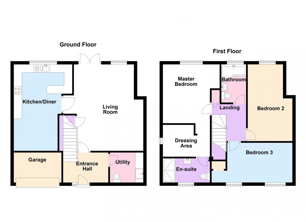 Floorplan for Regency Drive, Weymouth