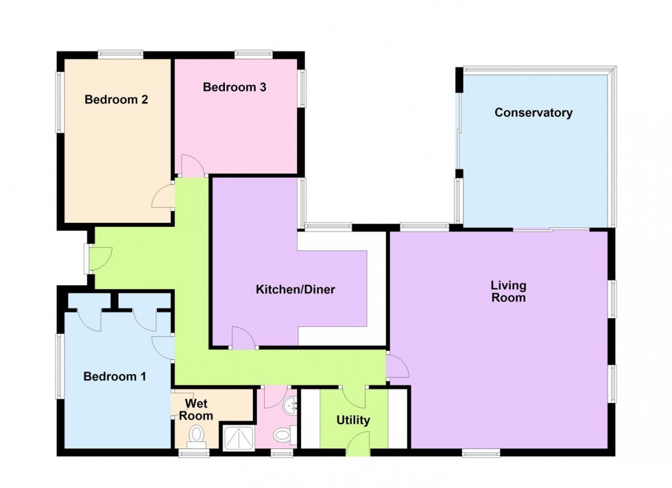 Floorplan for Sweet Hill Road, Portland