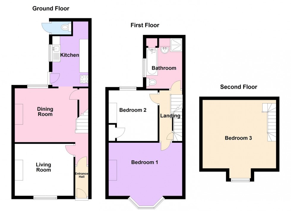 Floorplan for Mitchell Street, Weymouth