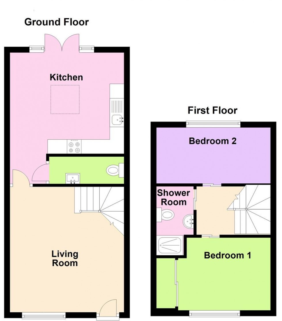 Floorplan for Rufus Way, Portland