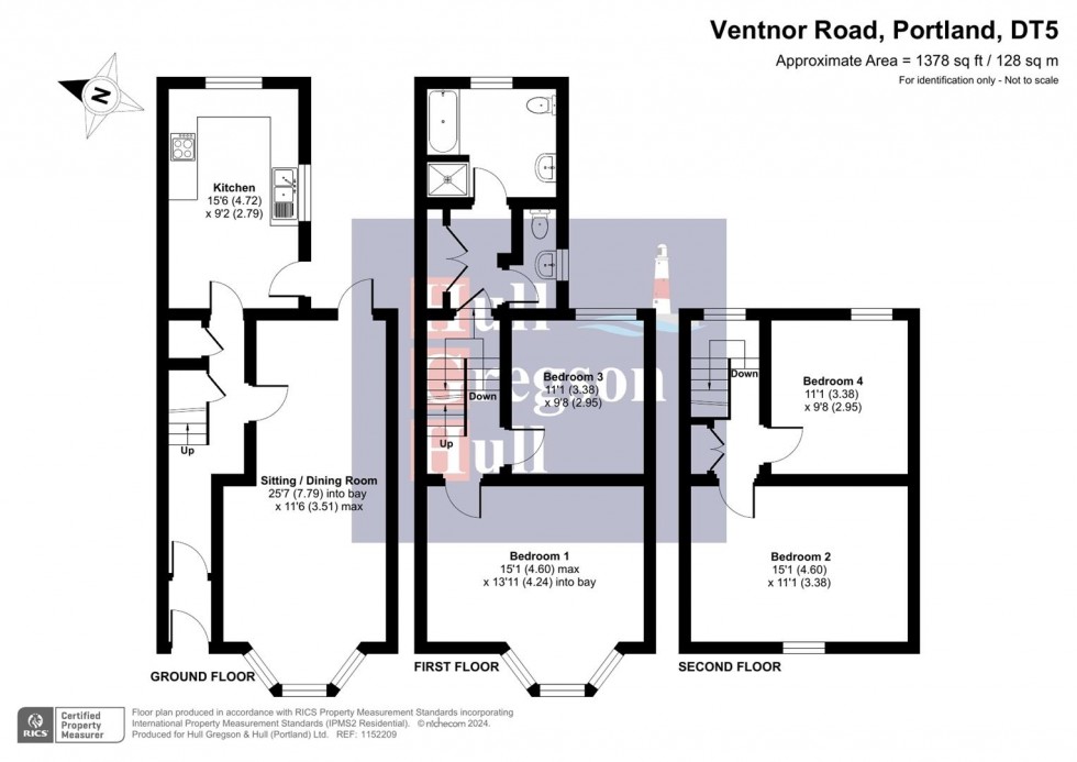 Floorplan for Ventnor Road, Portland