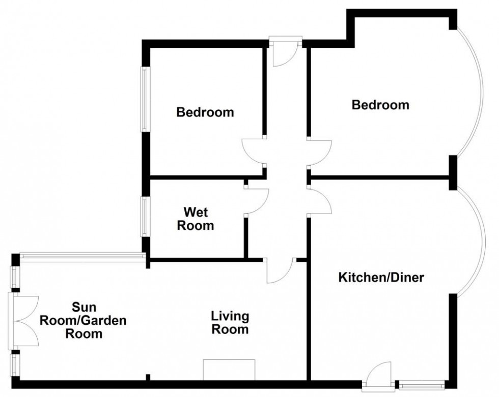 Floorplan for Stoke Road, Wyke Regis, Weymouth