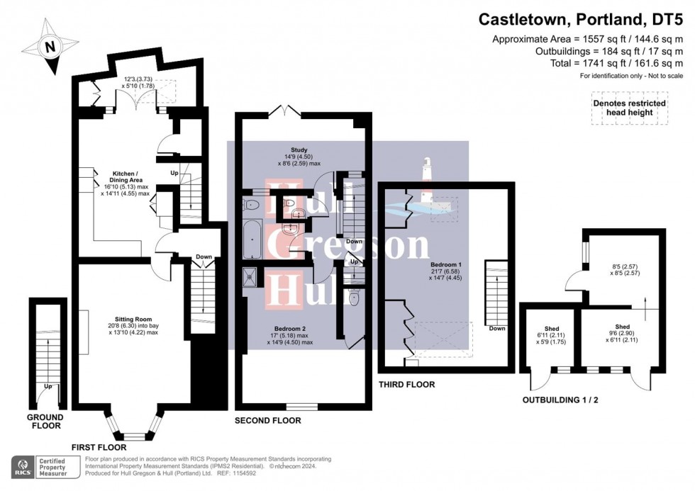 Floorplan for Castletown, Portland