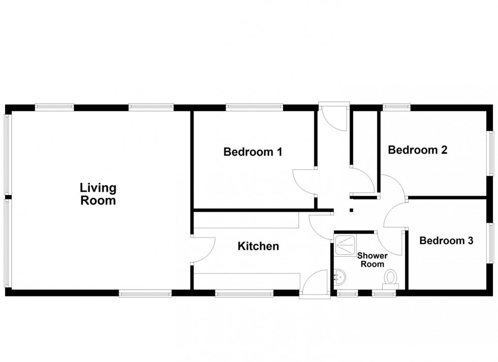 Floorplan for Hoburne Park, Swanage