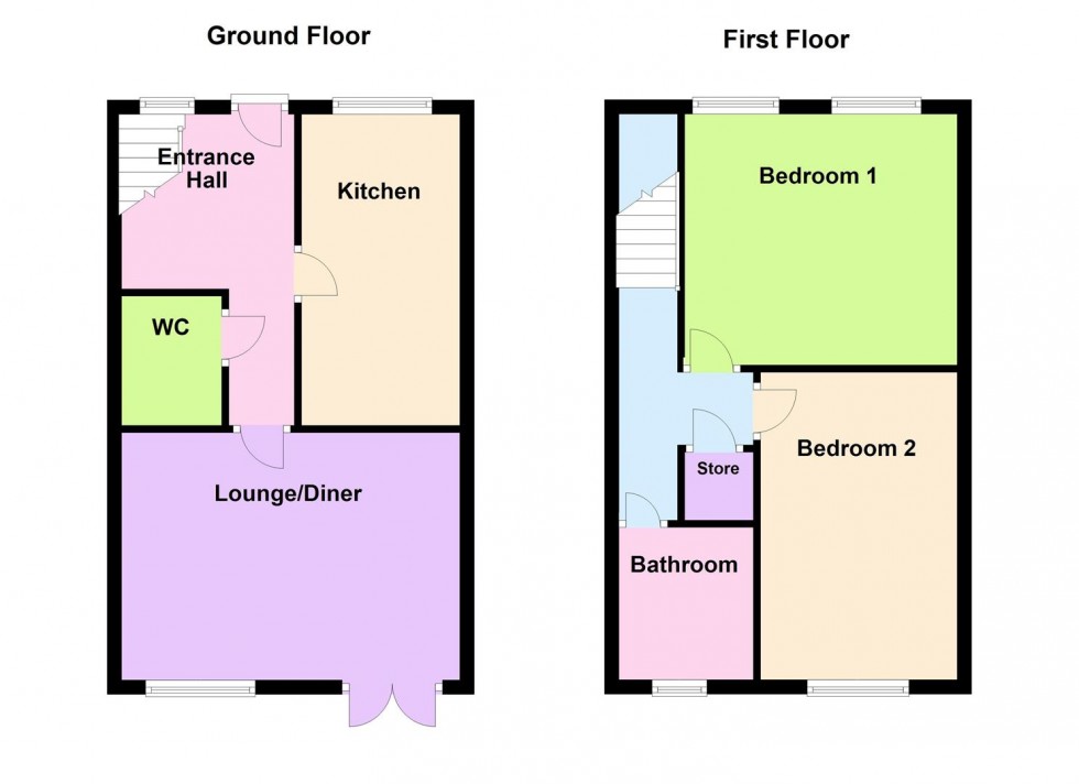 Floorplan for Kingbarrow Drive