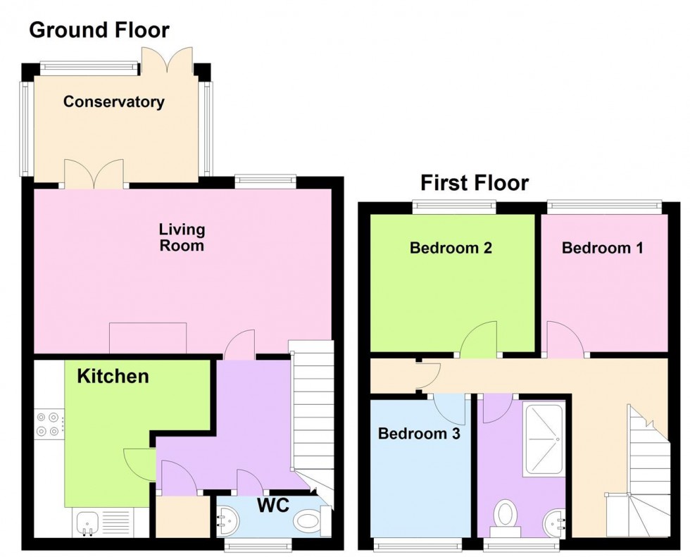 Floorplan for Wakeham, Portland