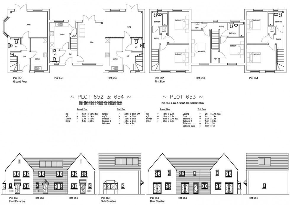 Floorplan for Plot 654 Curtis Fields, 105 Lanehouse Rocks Road, Weymouth DT4 9HY