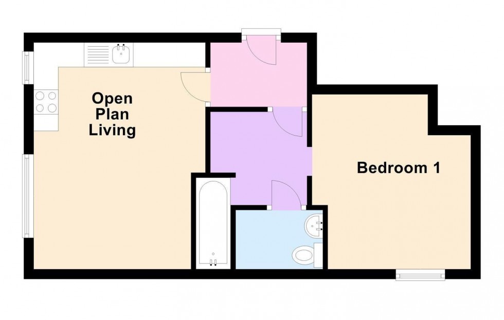 Floorplan for Fortuneswell, Portland