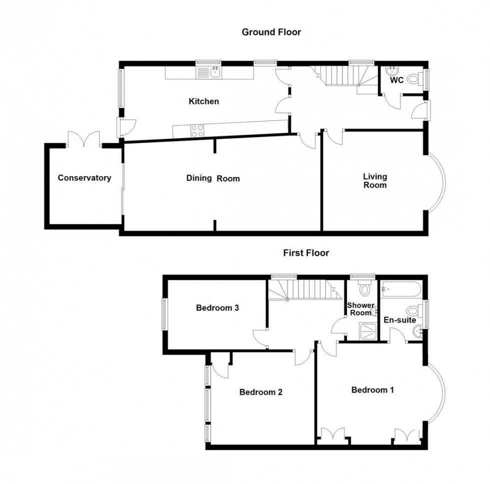 Floorplan for Roman Road, Weymouth