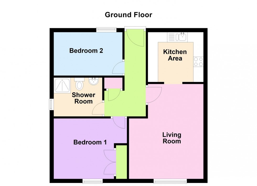 Floorplan for Wedgwood Road, Weymouth