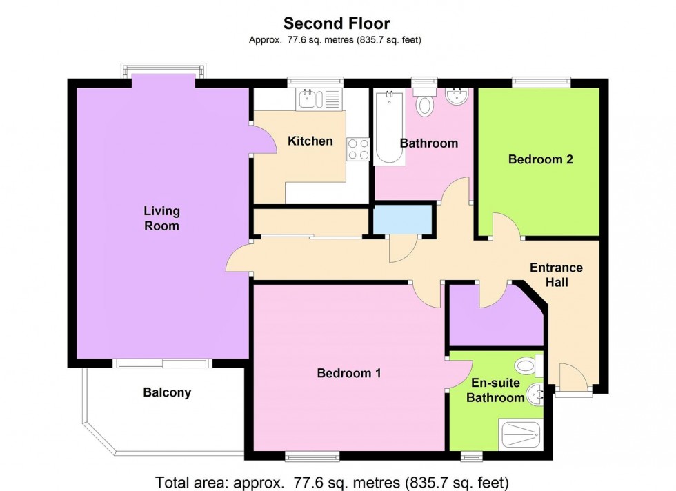 Floorplan for 5 Down Road, Weymouth