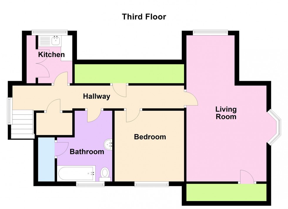 Floorplan for Kirtleton Avenue, Weymouth