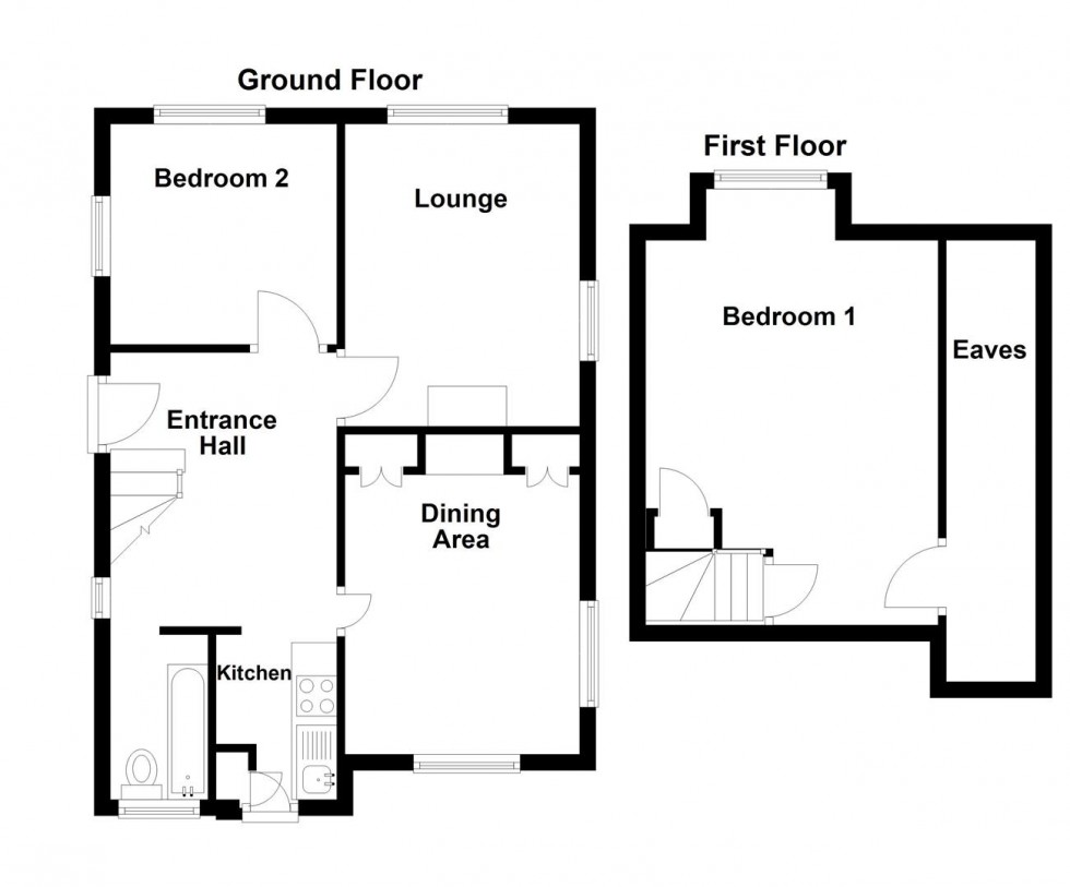 Floorplan for Barton, The Hyde, Langton Matravers