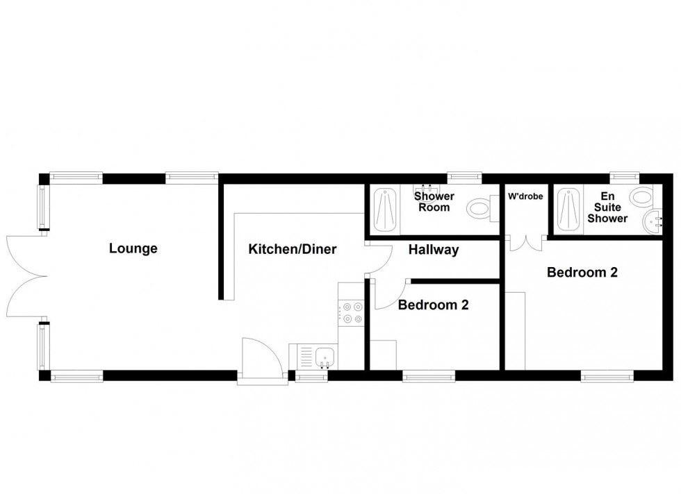 Floorplan for Swanage Bay View, Panorama Road, Swanage