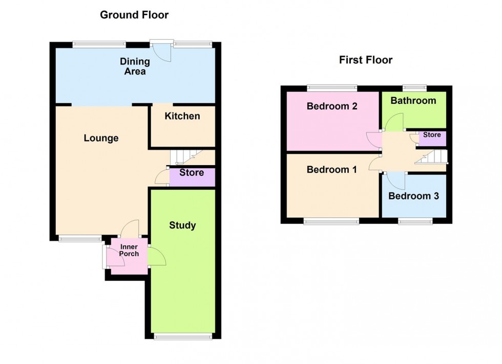 Floorplan for Croft Road, Portland