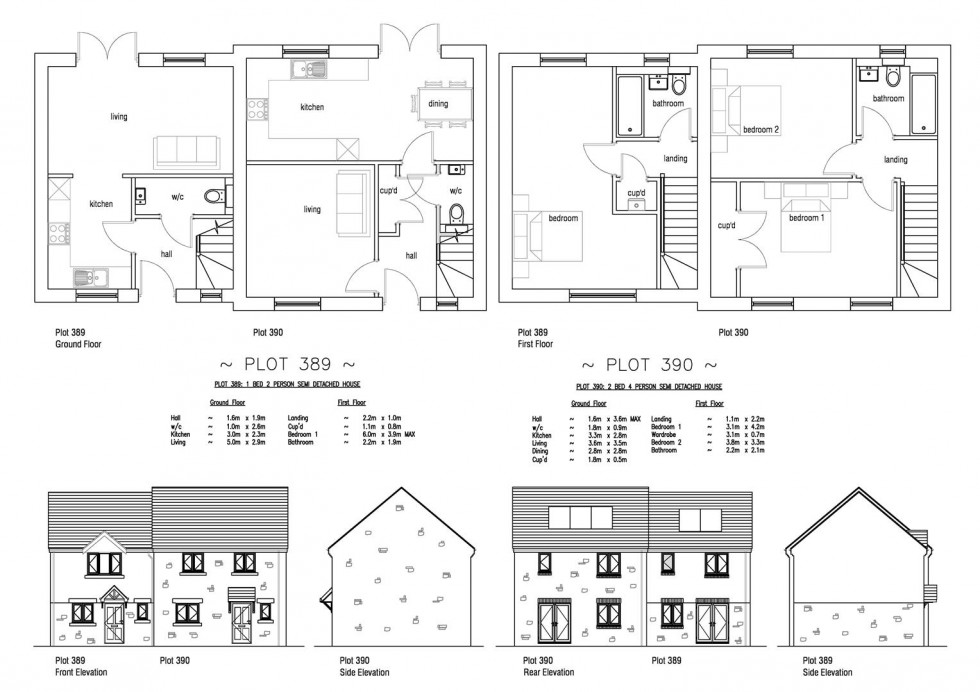 Floorplan for Plot 389 Curtis Fields, 2 Bramble Road, Weymouth, DT4 0FT