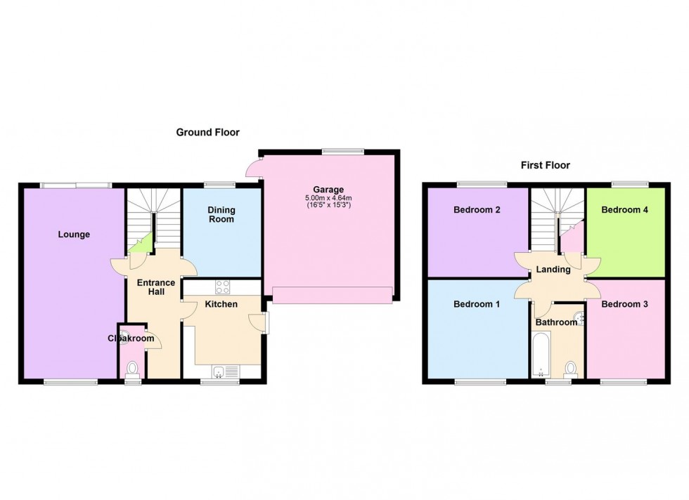 Floorplan for Grove Avenue,, Weymouth