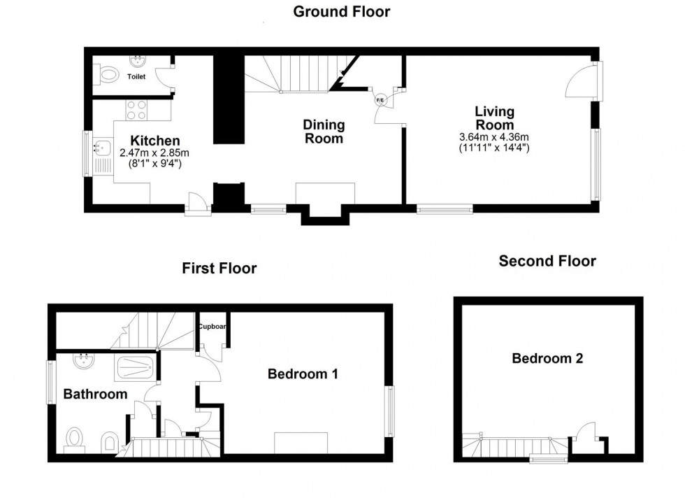 Floorplan for Easton Street, Portland