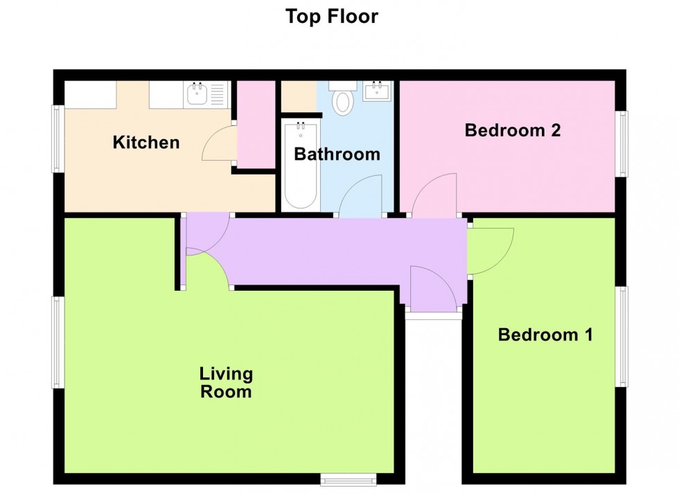 Floorplan for William Street, Weymouth