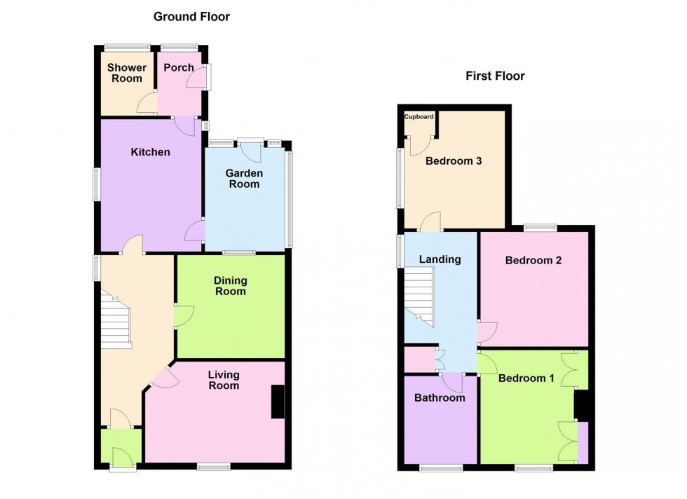 Floorplan for Clarence Road, Portland