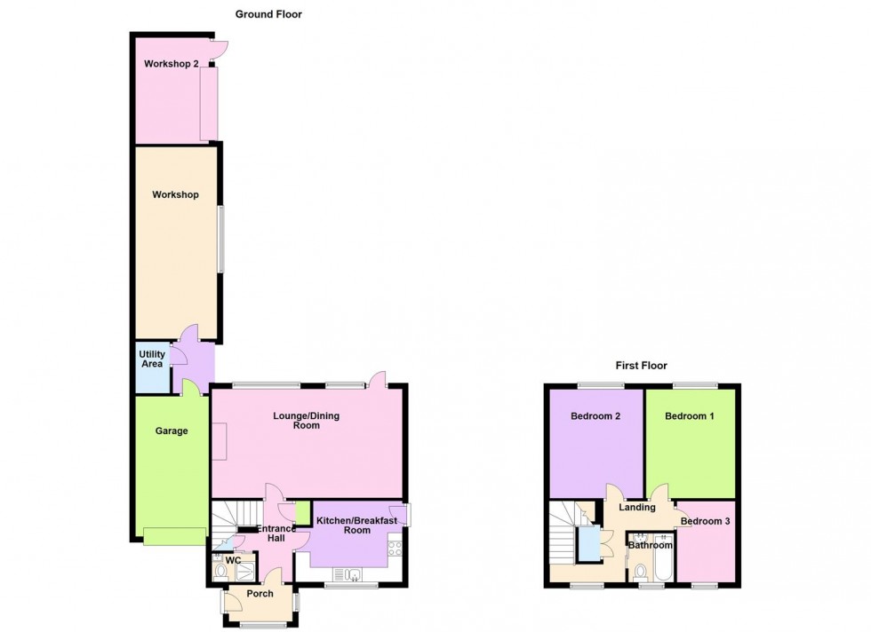 Floorplan for Comet Close, Weymouth