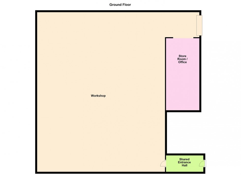 Floorplan for Wide Street, Portland